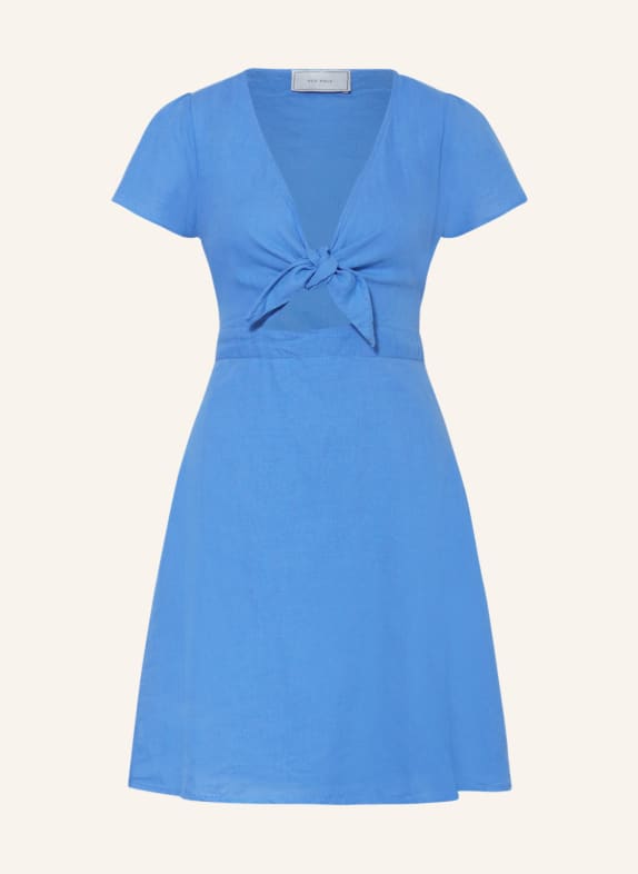 NEO NOIR Dress DIARA with linen BLUE