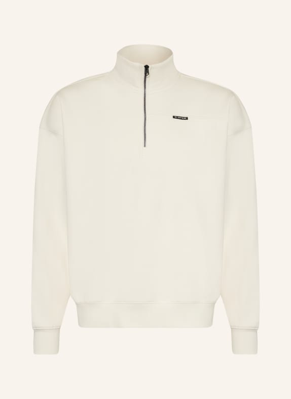 G-Star RAW Bluza dresowa typu troyer ECRU