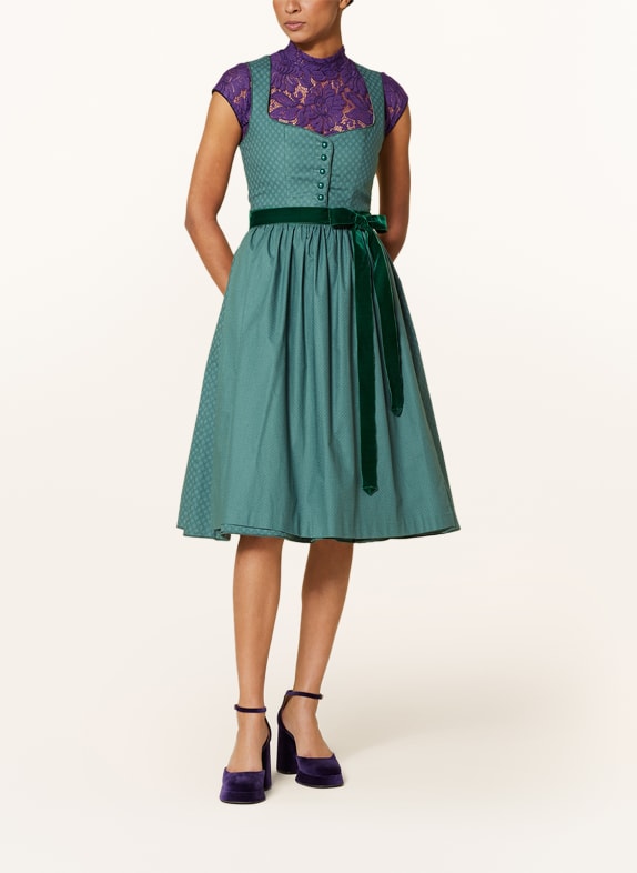 KINGA MATHE Trachtenbluse CHARLOTTE aus Spitze