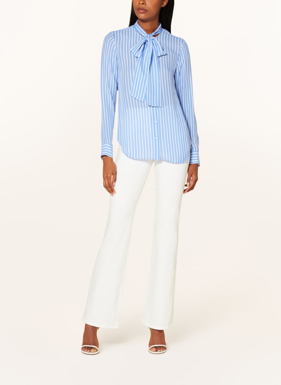 MICHAEL KORS Bow-tie blouse with silk