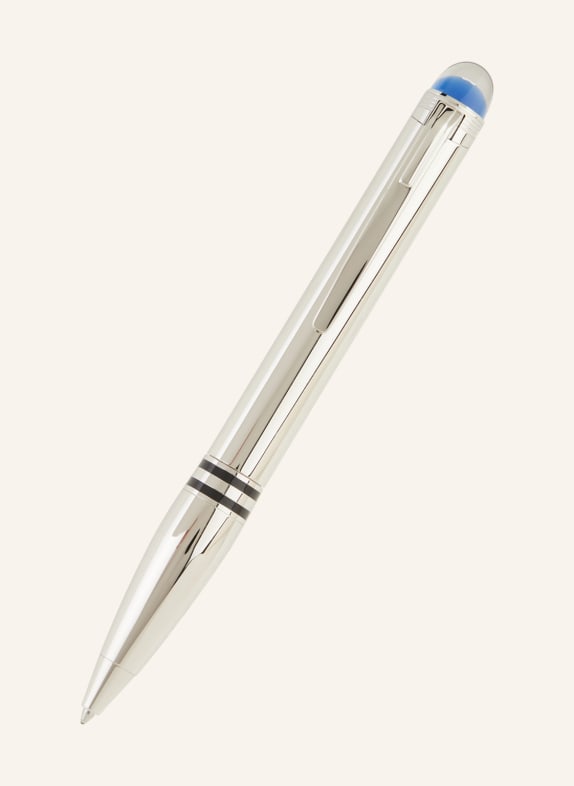 MONTBLANC Twist ballpoint pen STARWALKER SILVER/ DARK BLUE
