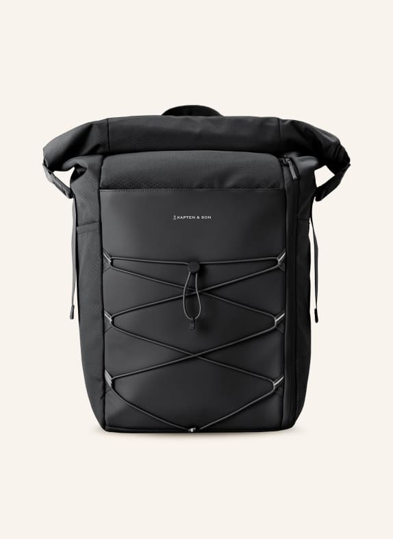 KAPTEN & SON Backpack YOHO 24 l with laptop compartment BLACK