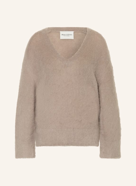Marc O'Polo Sweater with mohair TAUPE