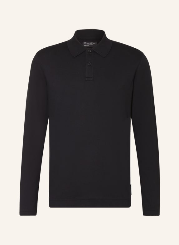 Marc O'Polo Knitted polo shirt regular fit BLACK