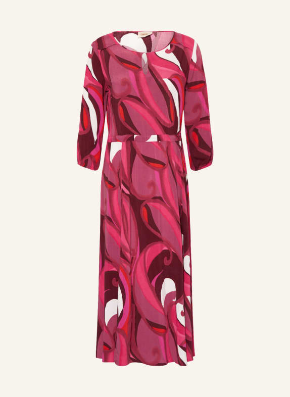 CARTOON Kleid mit 3/4-Arm PINK/ DUNKELROT/ FUCHSIA