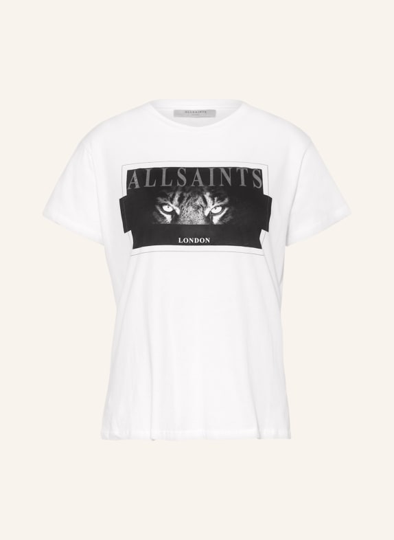 ALLSAINTS T-Shirt AXYL GRACE WEISS/ SCHWARZ