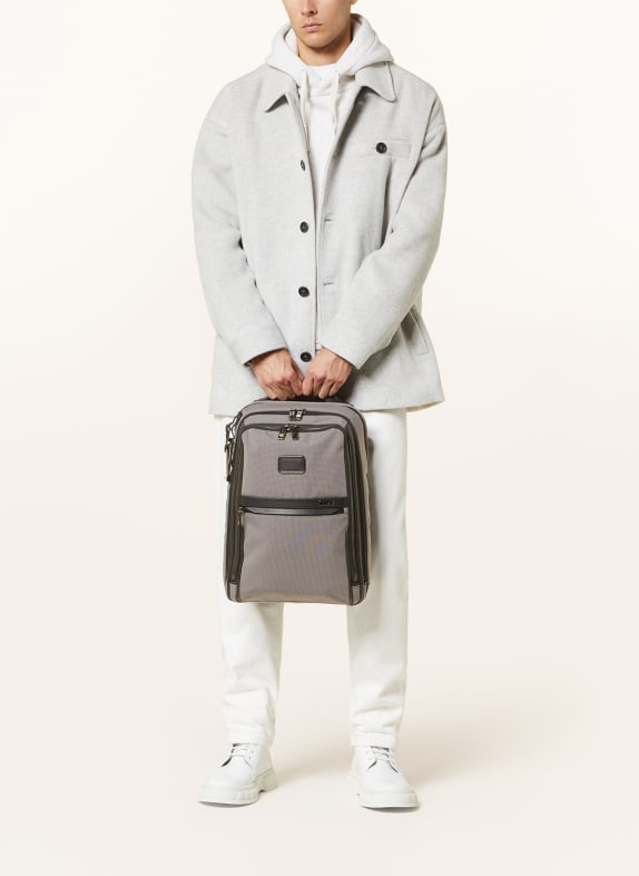 TUMI ALPHA rygsæk SLIM BACKPACK GRÅ / SORT