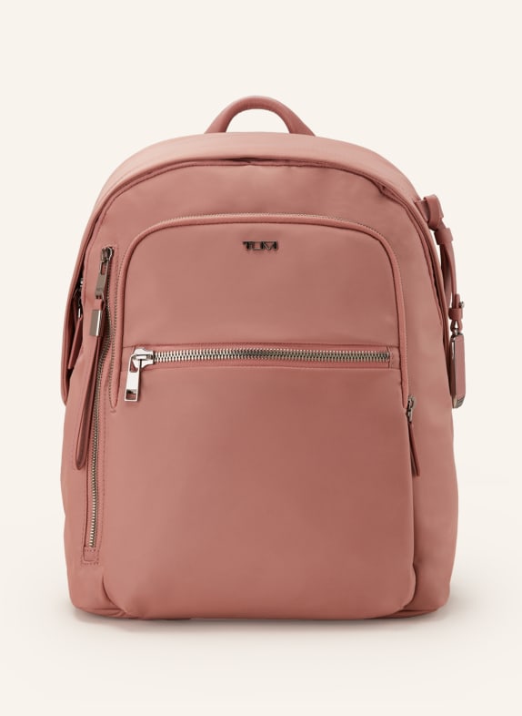 TUMI VOYAGEUR backpack HALSEY with laptop compartment PINK