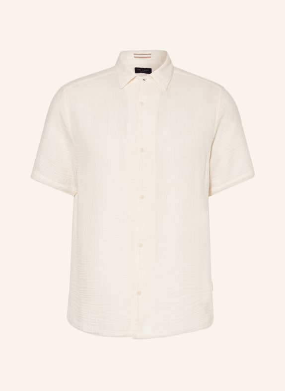TED BAKER Kurzarm-Hemd DIGMER Relaxed Fit ECRU