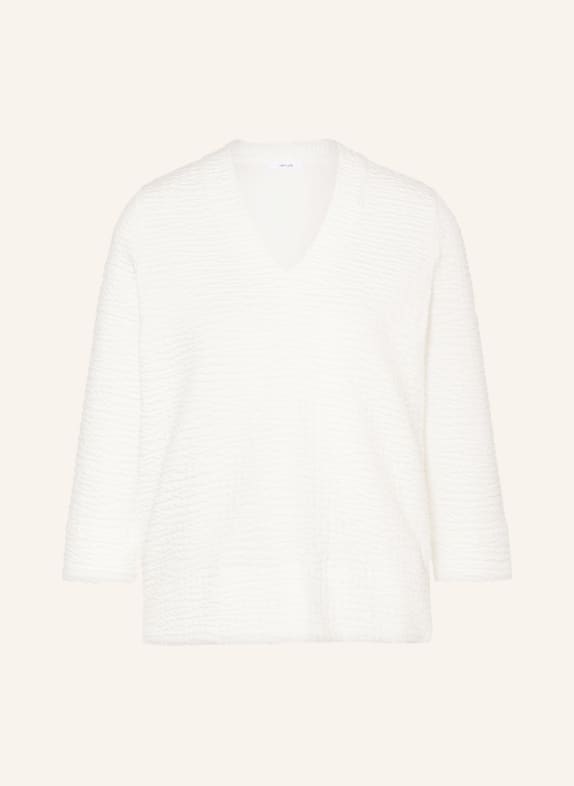 OPUS Shirt GANILA with 3/4 sleeves WHITE