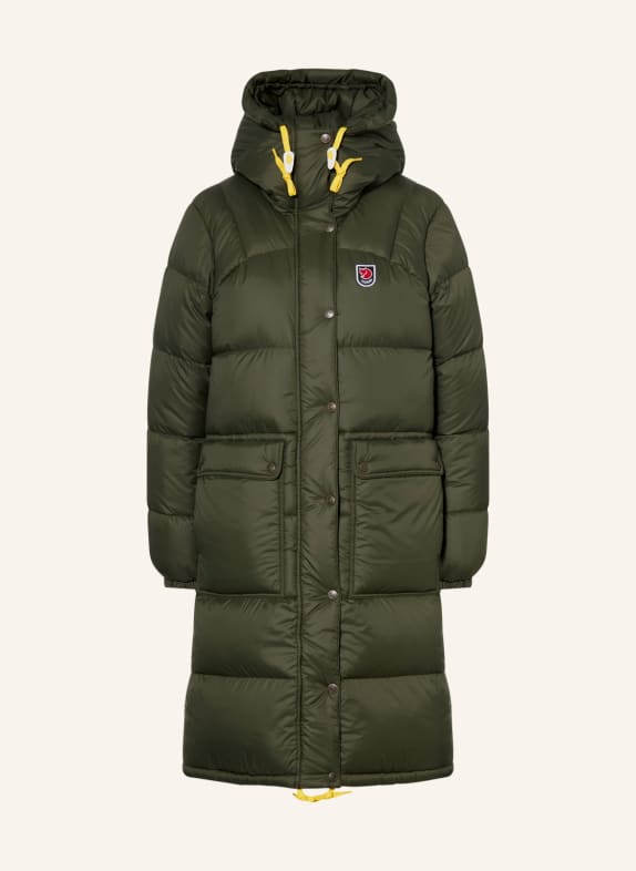 FJÄLLRÄVEN Daunenmantel EXPEDITION OLIV