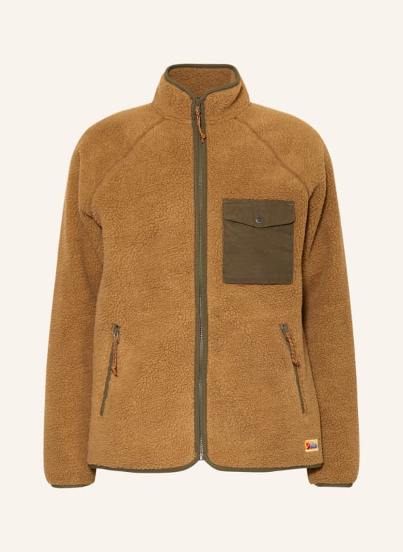 FJÄLLRÄVEN Midlayer-Jacke VARDAG KHAKI/ CAMEL