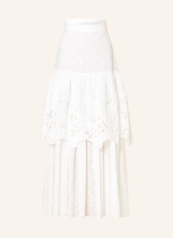 MAX & Co. Skirt BELLO with lace CREAM