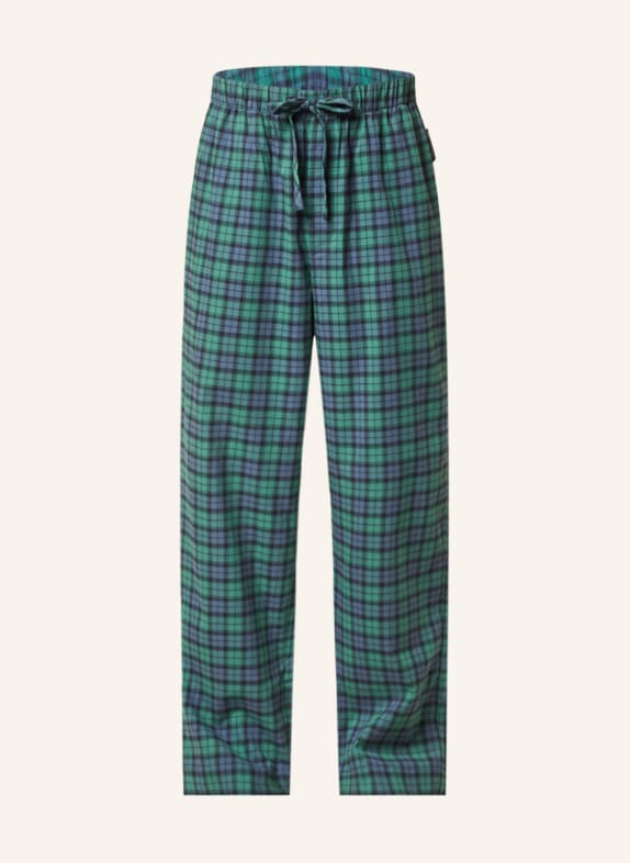 Marc O'Polo Pajama pants GREEN/ BLUE GRAY/ DARK BLUE