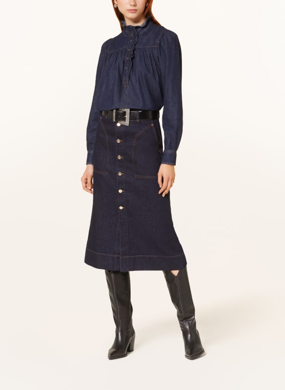 ba&sh Blusenshirt MILAC aus Jeans