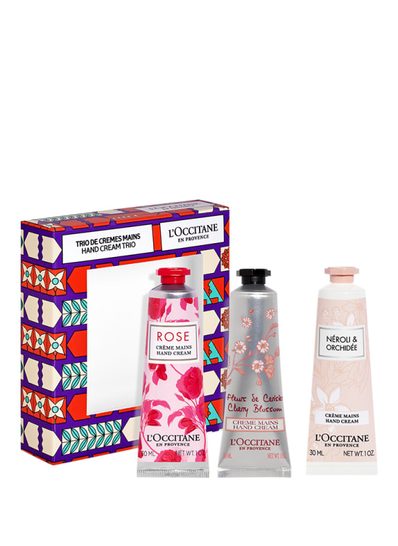 L'OCCITANE BLUMIGES HANDCREME-TRIO