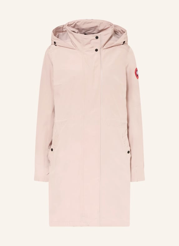 CANADA GOOSE Parka BELCARRA BLADORÓŻOWY