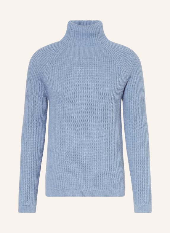 DRYKORN Rollkragenpullover ARVID HELLBLAU
