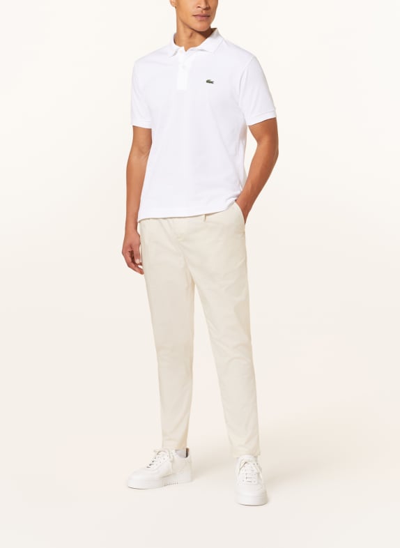 LACOSTE Piqué poloshirt Classic Fit WIT