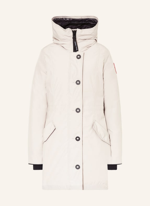 CANADA GOOSE Parka puchowa ROSSCLAIR BEŻOWY