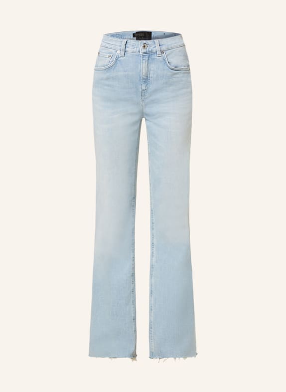DRYKORN Flared Jeans FAR 3610 BLAU