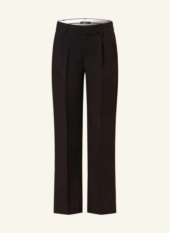 gina tricot Trousers TAMMIE BLACK