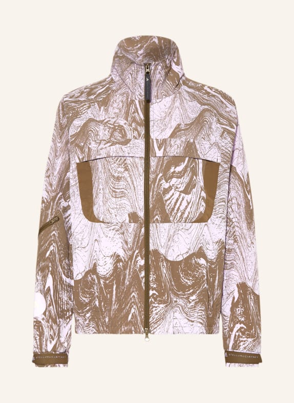 adidas by Stella McCartney Training jacket TRUECASUALS PURPLE/ OLIVE