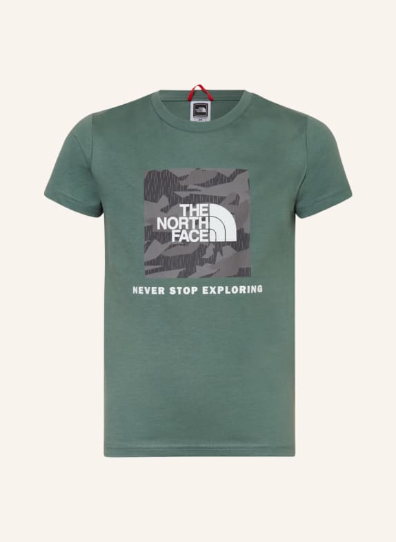 THE NORTH FACE T-Shirt HELLGRÜN