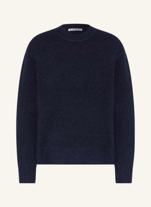 Acne Studios Sweter GRANATOWY