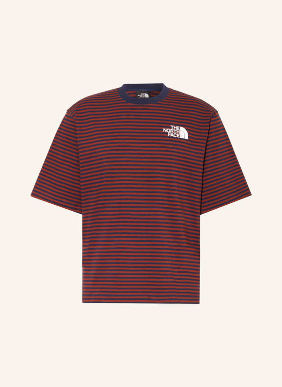 THE NORTH FACE T-shirt BROWN/ BLUE