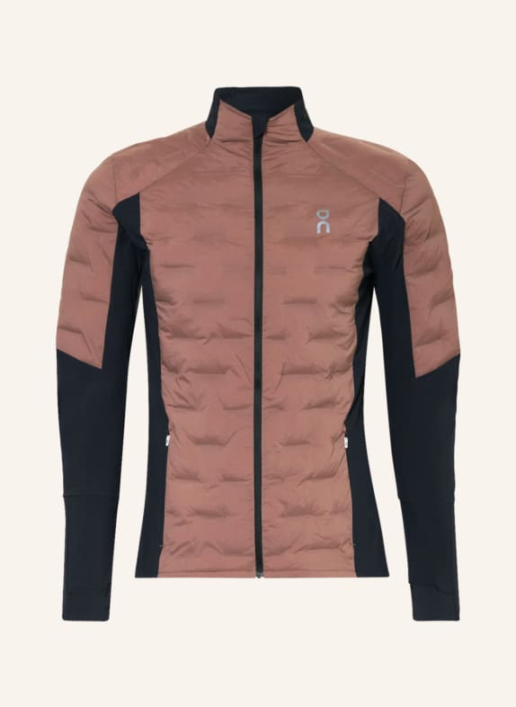 On Hybrid-Laufjacke CLIMATE GRAU/ SCHWARZ