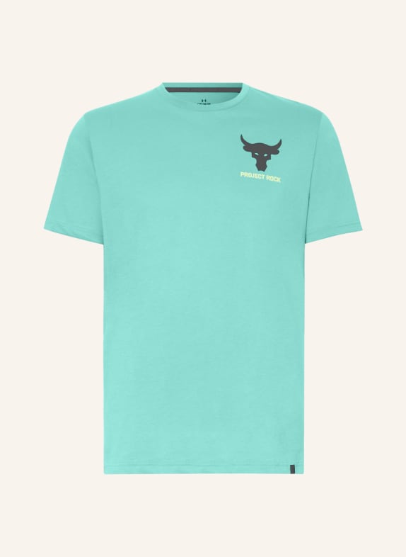 UNDER ARMOUR T-shirt PROJECT ROCK BRAHMA BULL ZIELONY