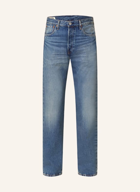Levi's® Jeansy 501 straight fit 78 Med Indigo - Worn In