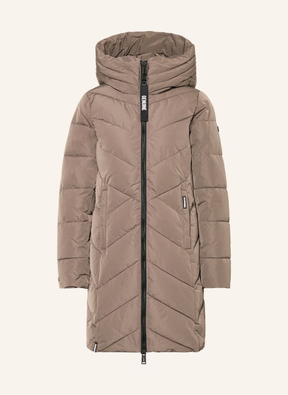 khujo Quilted coat FORMIN TAUPE