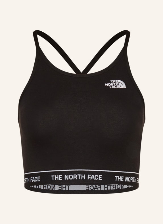 THE NORTH FACE Cropped-Top aus Jersey SCHWARZ