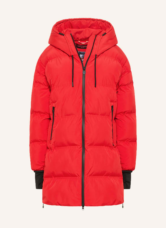 FRIEDA & FREDDIES Quilted coat MAISY RED