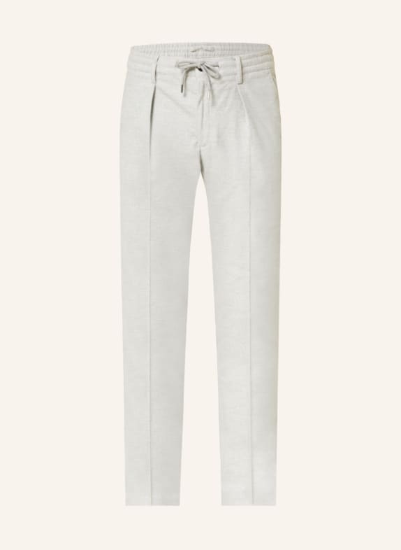 PROFUOMO Pants in jogger style LIGHT GRAY