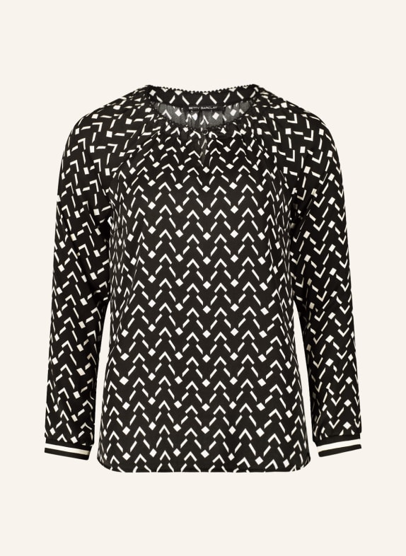 Betty Barclay Shirt blouse BLACK/ BEIGE