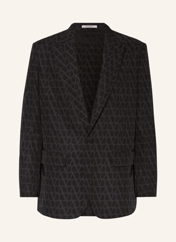 VALENTINO Suit jacket regular fit DARK GRAY/ GRAY
