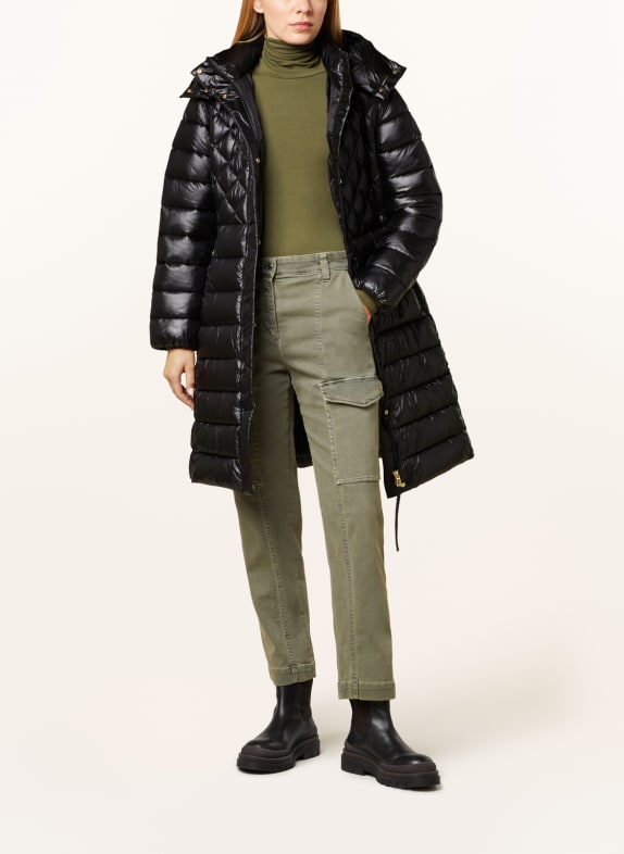 JOOP! Quilted coat with removable hood