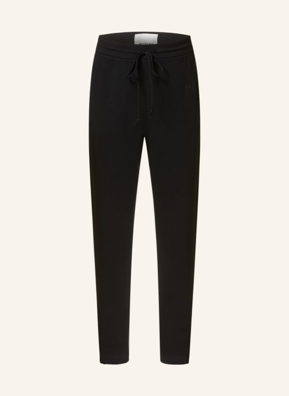 ISABEL MARANT Trousers AVERY-GB in jogger style BLACK