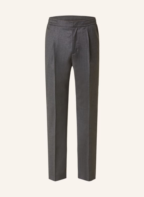 Officine Générale Suit trousers DREW tapered fit GRAY