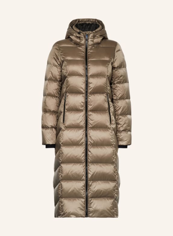 RESET Down jacket NANJING with removable hood BEIGE