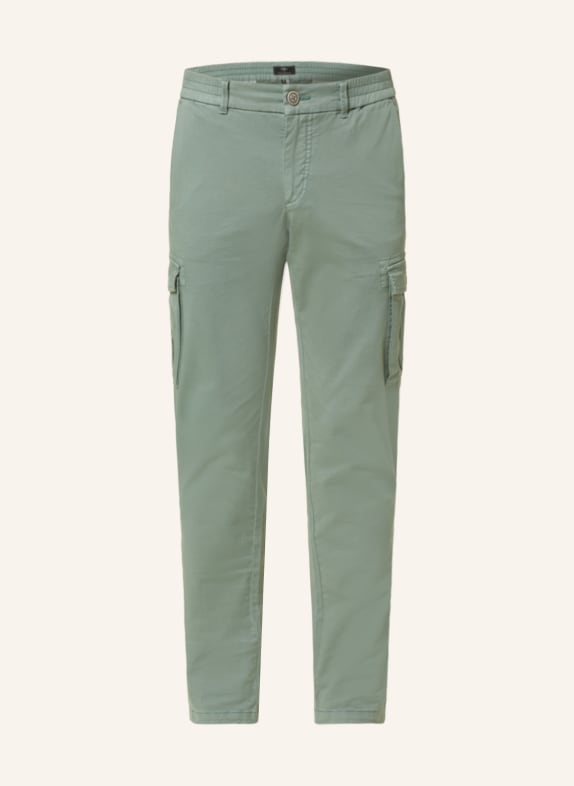 FYNCH-HATTON Cargohose Modern Fit HELLGRÜN