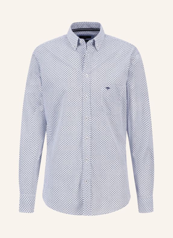 FYNCH-HATTON Shirt slim fit DARK BLUE/ LIGHT BLUE/ WHITE