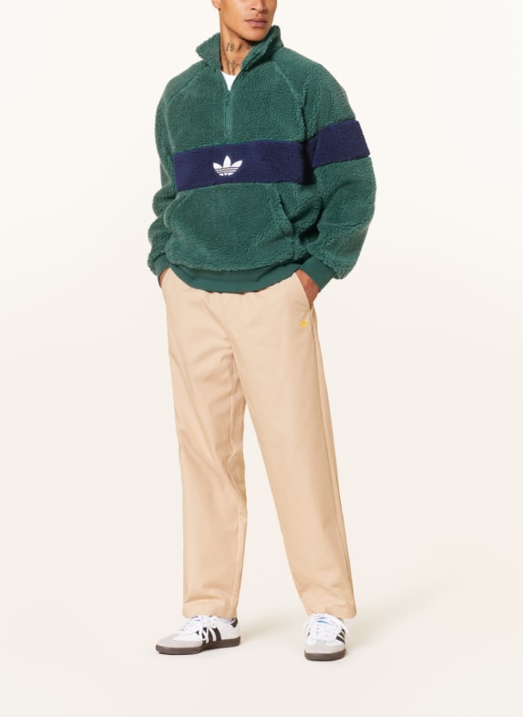 adidas Originals Teddy half-zip sweater RIFTA