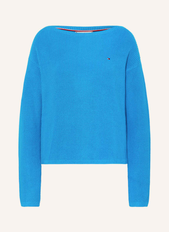 TOMMY HILFIGER Pullover NEONBLAU
