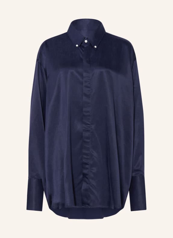 AMI PARIS Oversized shirt blouse DARK BLUE