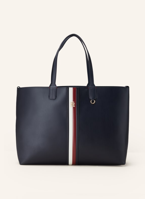 TOMMY HILFIGER Shopper ICONIC mit Pouch DUNKELBLAU