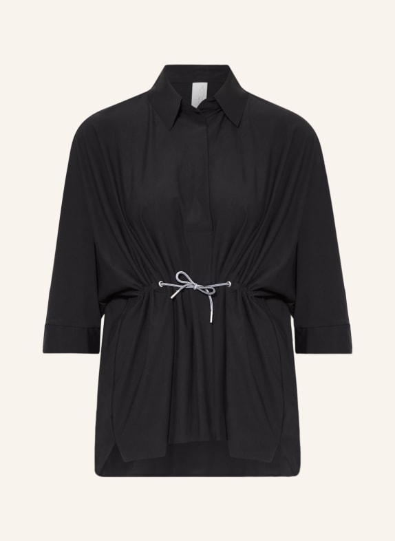 ULLI EHRLICH SPORTALM Blusenshirt mit 3/4-Arm SCHWARZ
